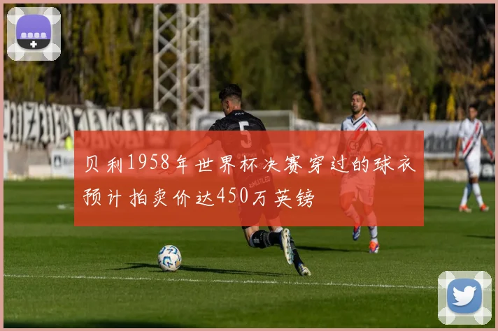 贝利1958年世界杯决赛穿过的球衣预计拍卖价达450万英镑