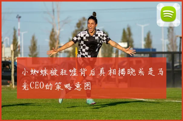 小蜘蛛被狂嘘背后真相揭晓或是马竞CEO的策略意图